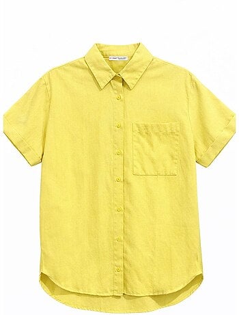 Chemise en popeline coupe slim avec poche mixray