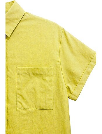 Chemise en popeline coupe slim avec poche mixray