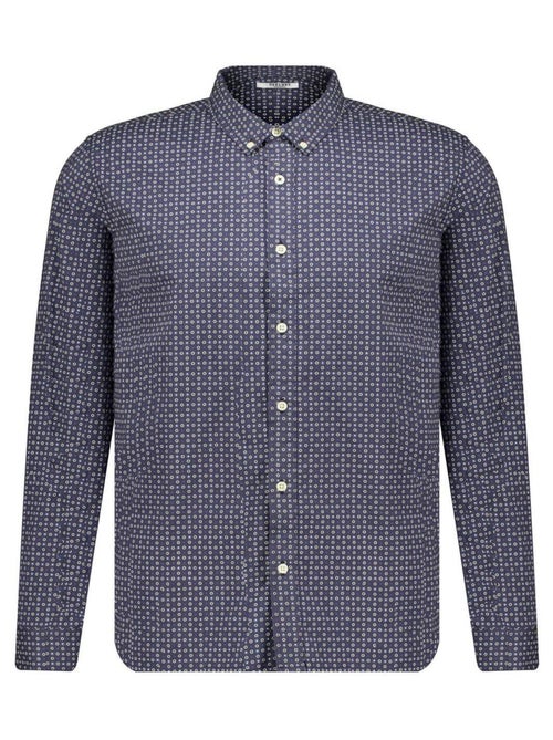 Chemise en popeline de coton avec motif graphique 'Deeluxe' - Kiabi