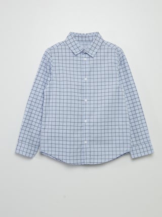 Chemise en popeline imprimée