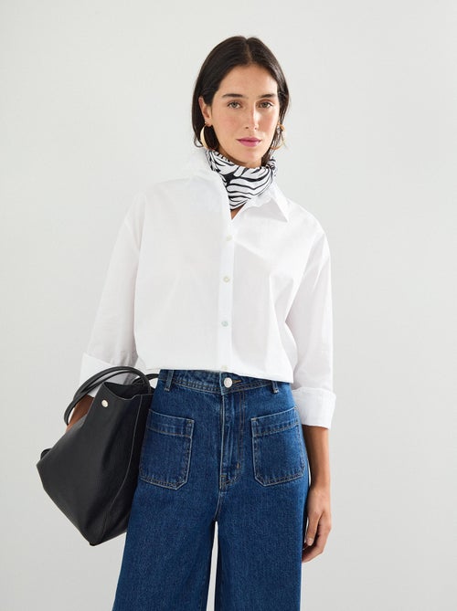 Chemise en popeline, MO Fashion - Kiabi