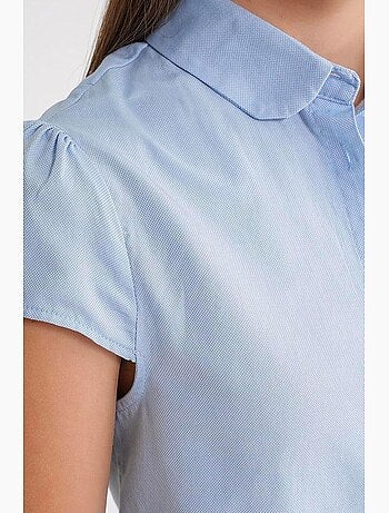 Chemise en popeline slim fit avec fermeture à boutons mixray
