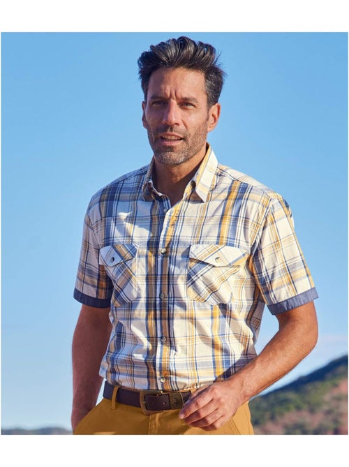 Chemise En Popeline West - ATLAS FOR MEN - Kiabi