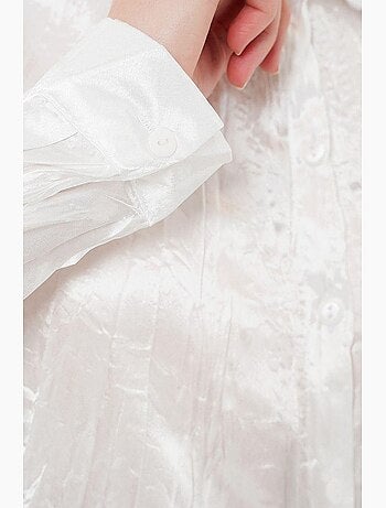 Chemise en satin froissé 20316 bdart