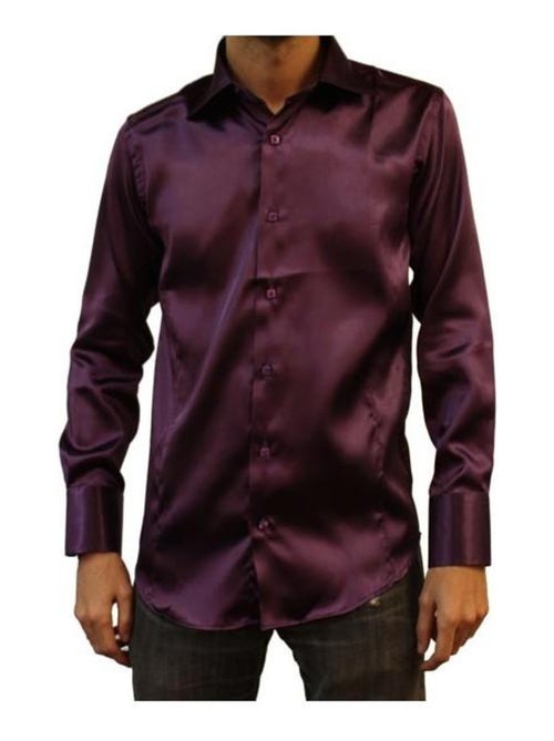 Chemise en satin Kebello - Kiabi