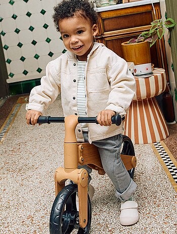 Chemise en twill à capuche