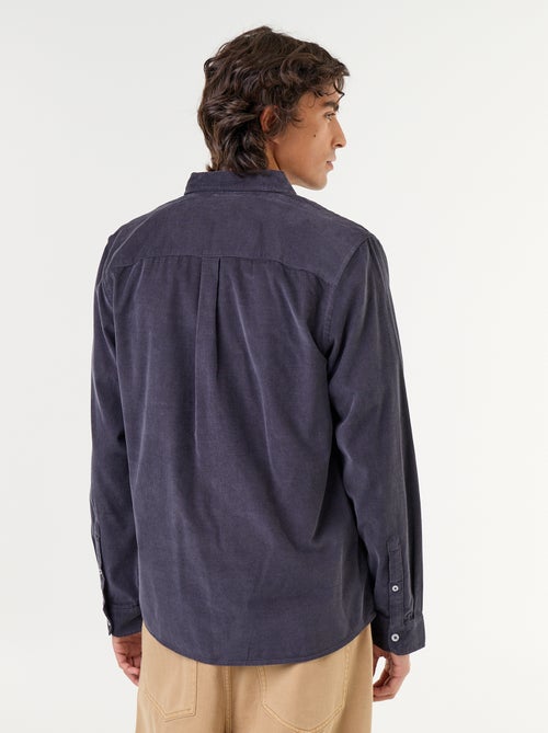Chemise en velours côtelé - Kiabi Chemise en velours côtelé - Kiabi