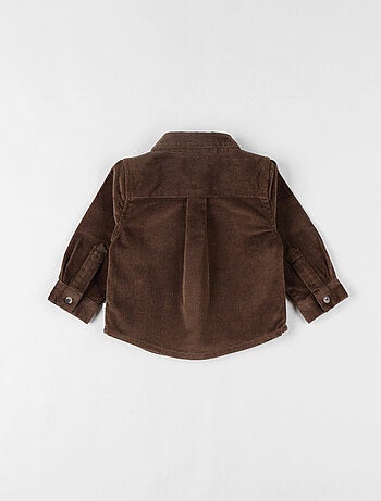 Chemise en velours côtelé, caramel Noukie's