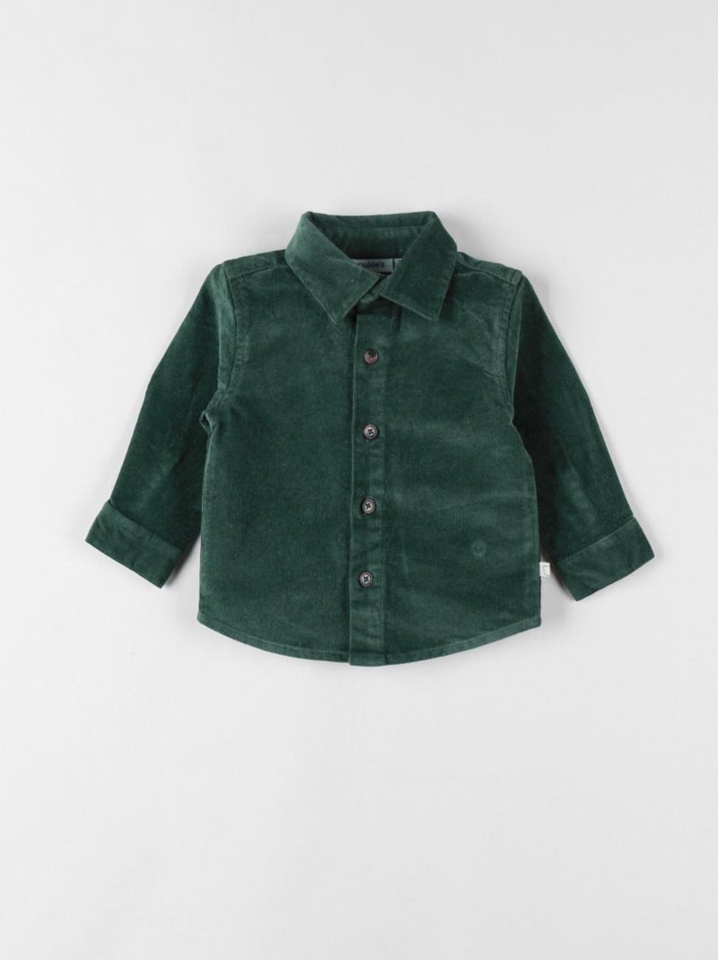 Chemise en velours côtelé, forêt Noukie's Vert - Kiabi