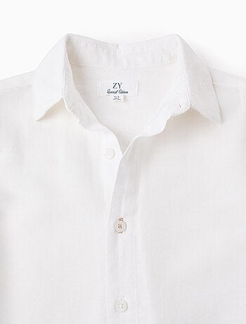 Chemise en Viscose, Coton et Lin