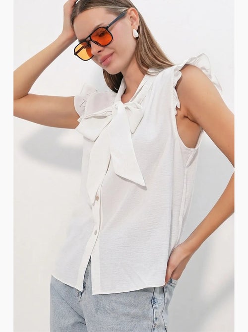 Chemise en viscose et nylon bdart - Kiabi Chemise en viscose et nylon bdart - Kiabi