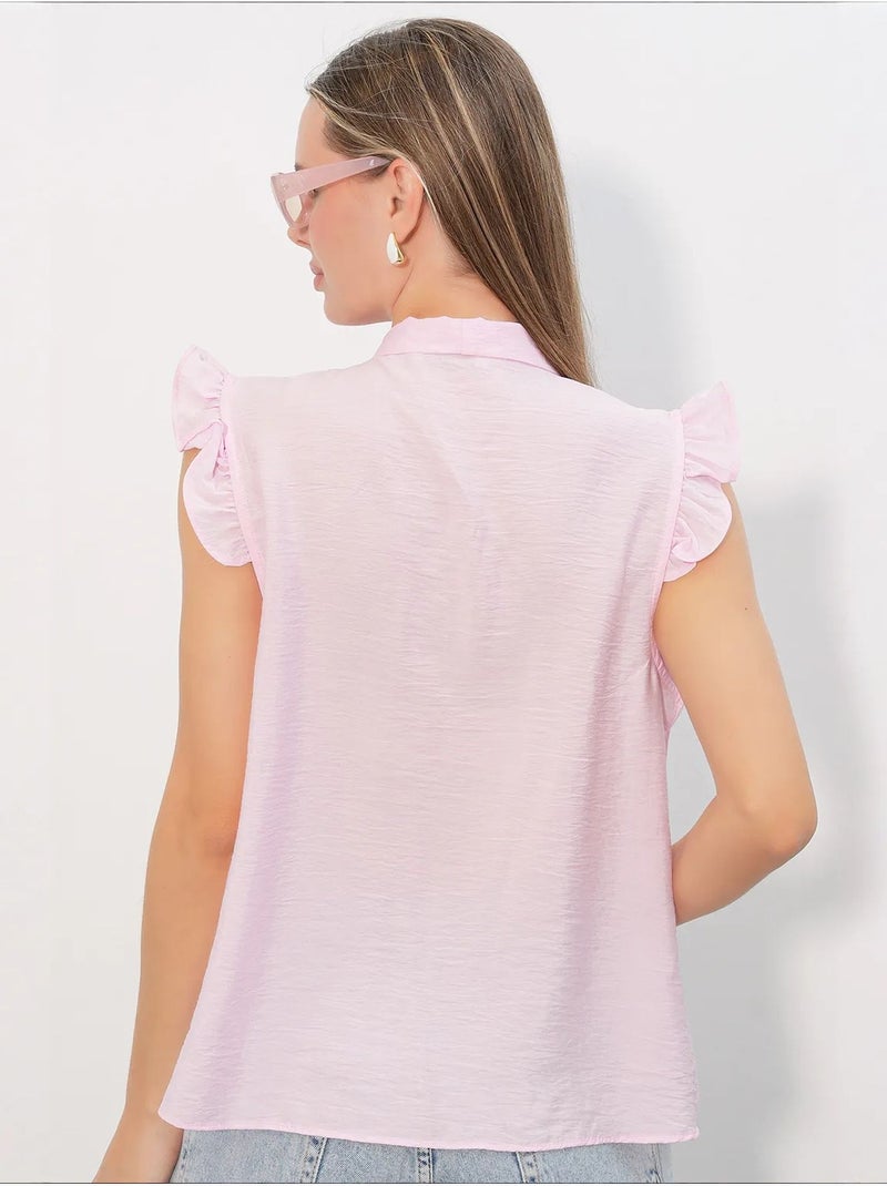 Chemise en viscose et nylon bdart Rose clair - Kiabi