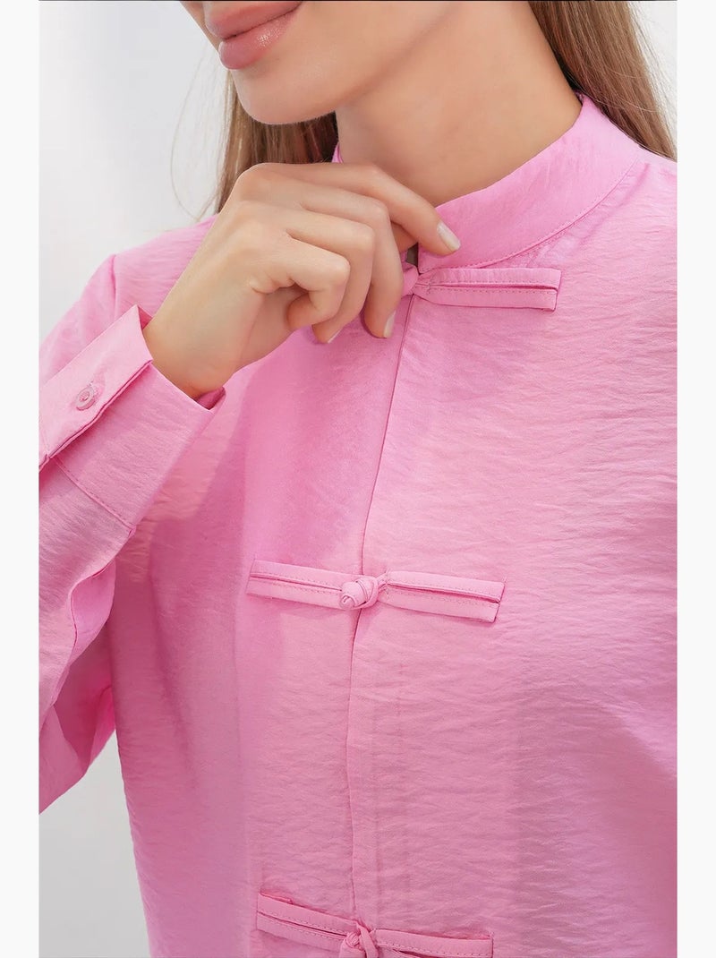 Chemise en viscose et nylon bdart Rose clair - Kiabi