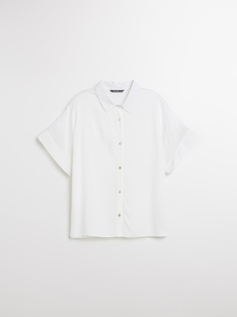 Chemise en viscose MO Fashion Beige - Kiabi