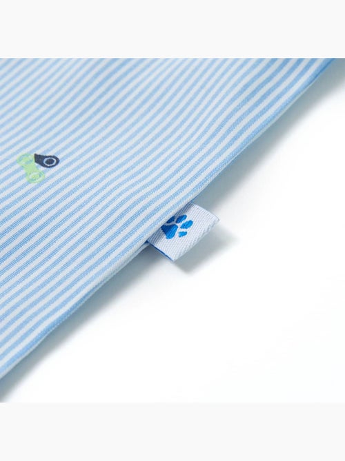 Chemise enfant en coton à col pointu clair - vidaxl - Kiabi