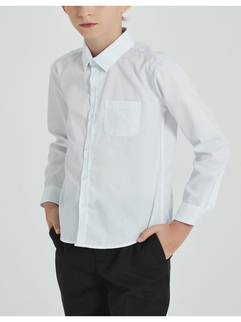 Chemise Enfant Kebello Blanc - Kiabi