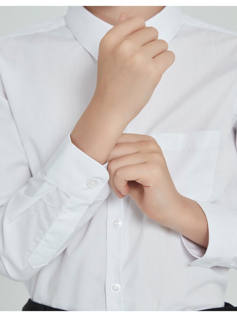 Chemise Enfant Kebello Blanc - Kiabi