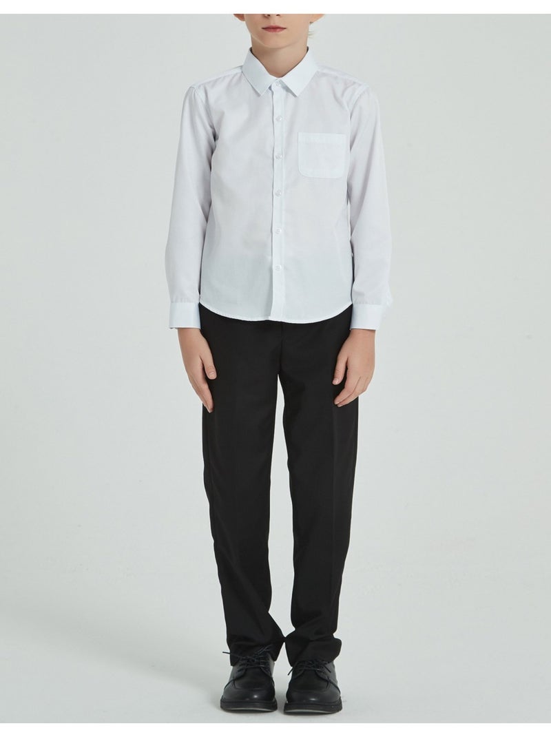 Chemise Enfant Kebello Blanc - Kiabi