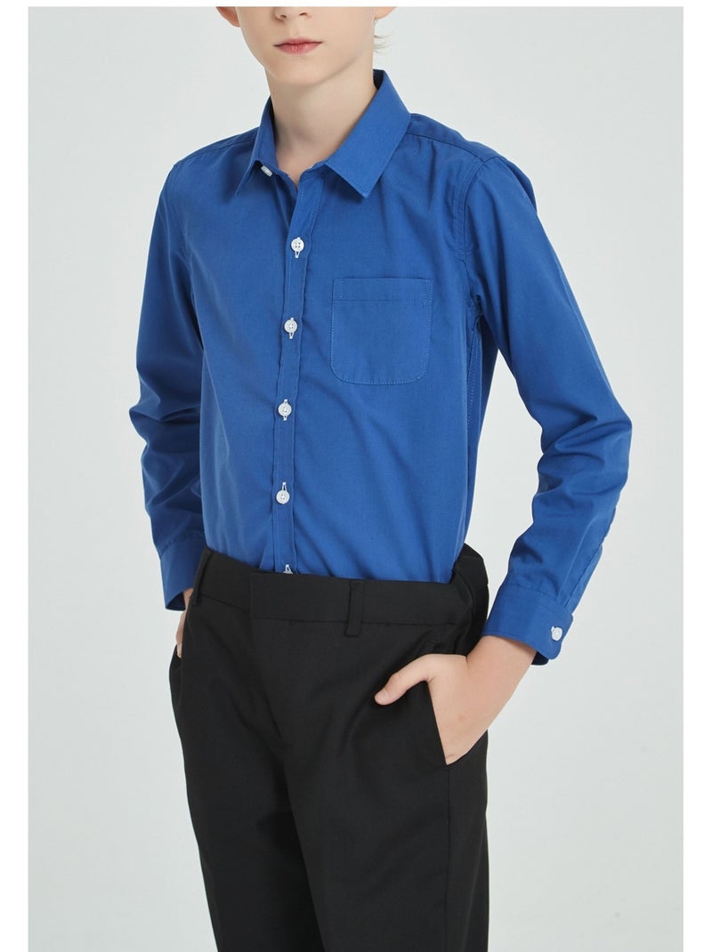 Chemise Enfant Kebello Bleu - Kiabi