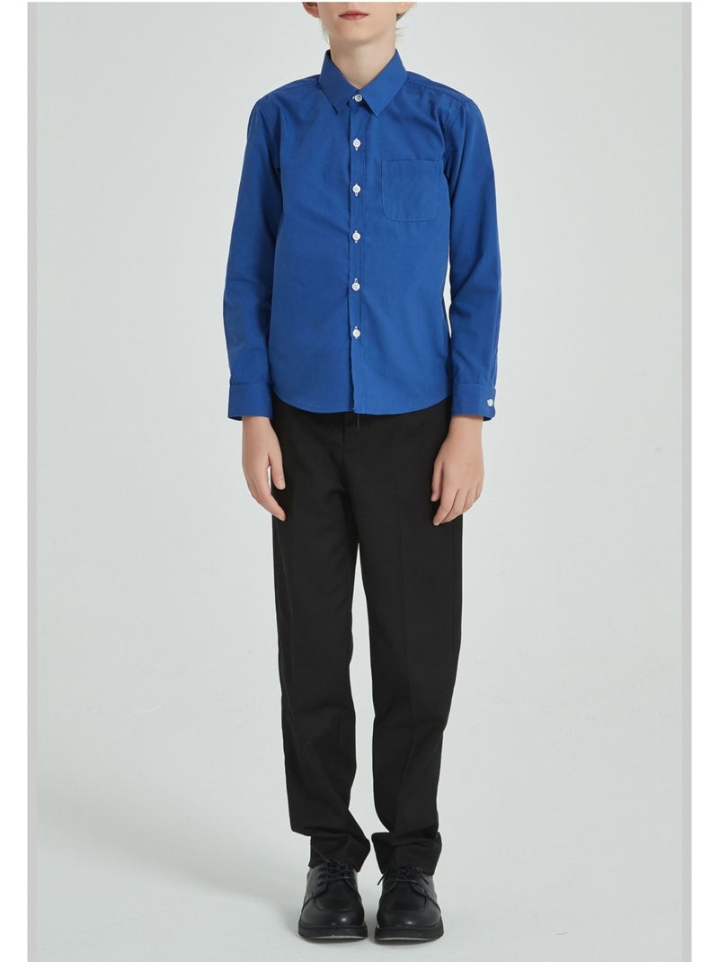 Chemise Enfant Kebello Bleu - Kiabi