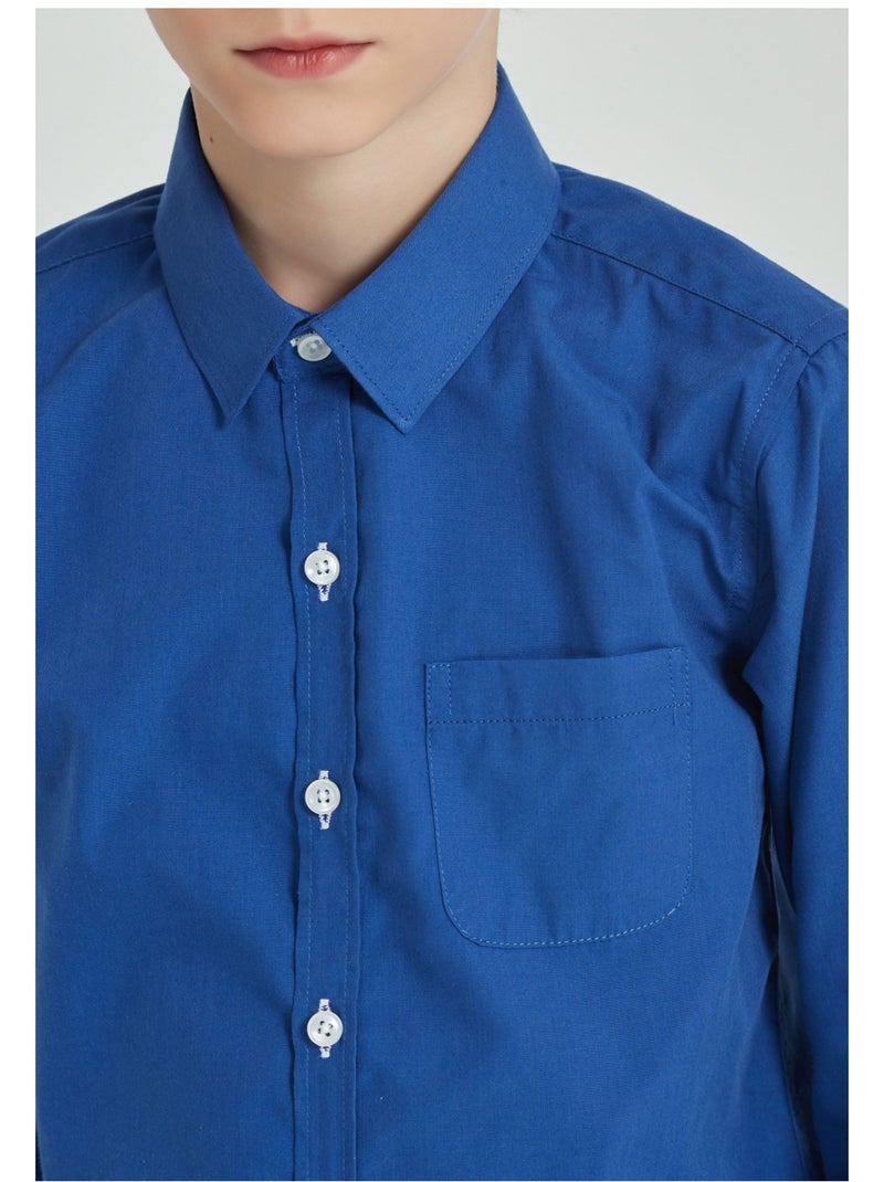 Chemise Enfant Kebello Bleu - Kiabi