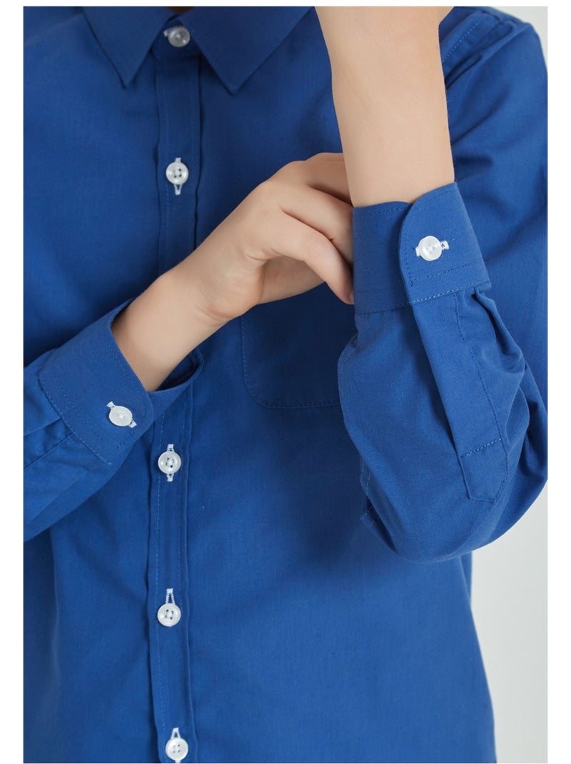 Chemise Enfant Kebello Bleu - Kiabi
