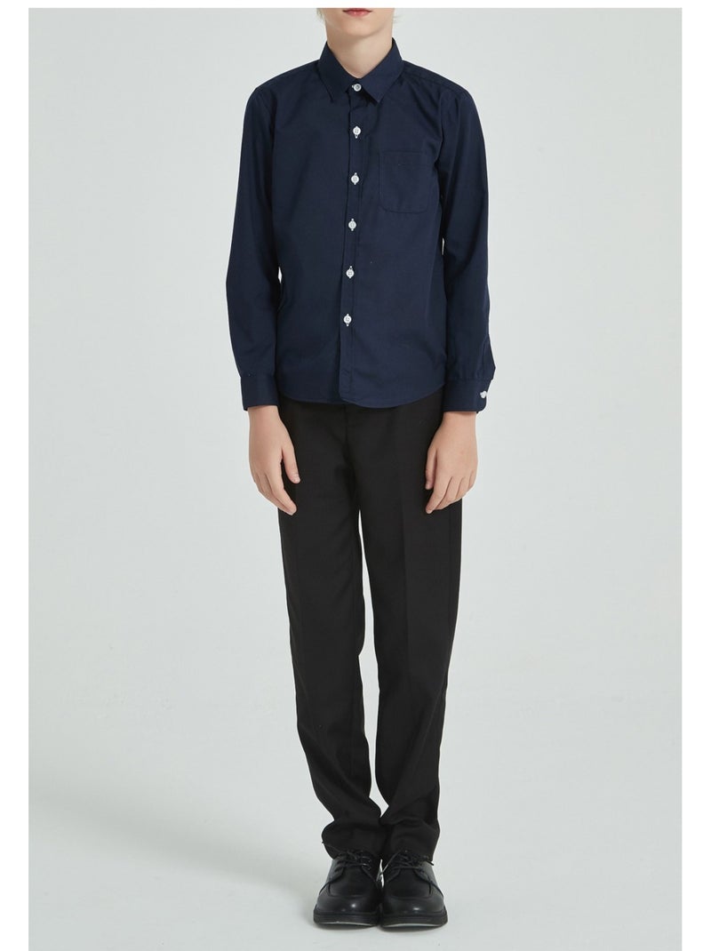 Chemise Enfant Kebello Bleu marine - Kiabi
