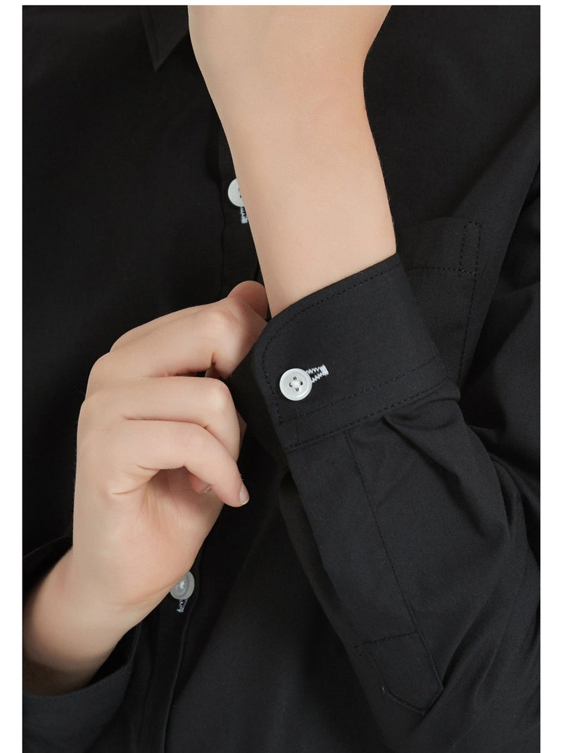 Chemise Enfant Kebello Noir Noir - Kiabi