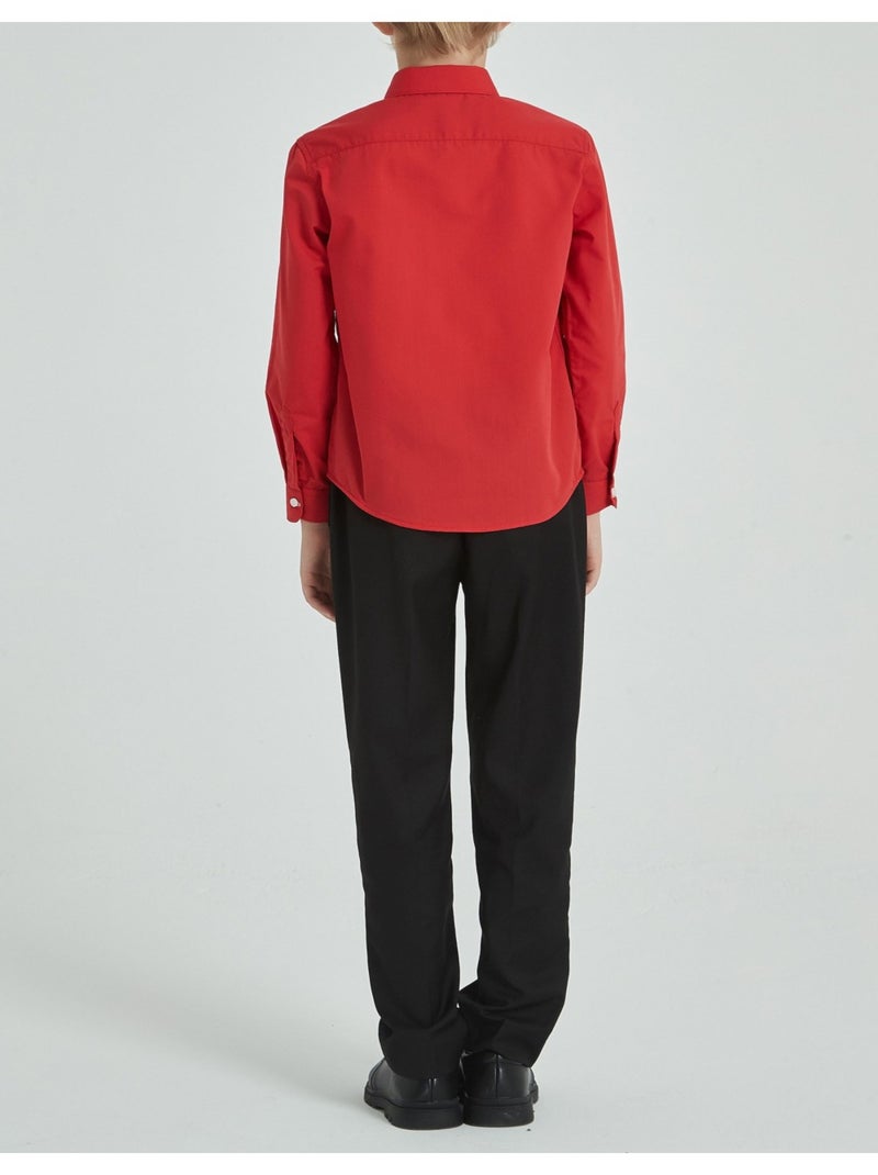 Chemise Enfant Kebello Rouge - Kiabi