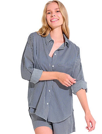 Chemise estivale manches longues LASCARI