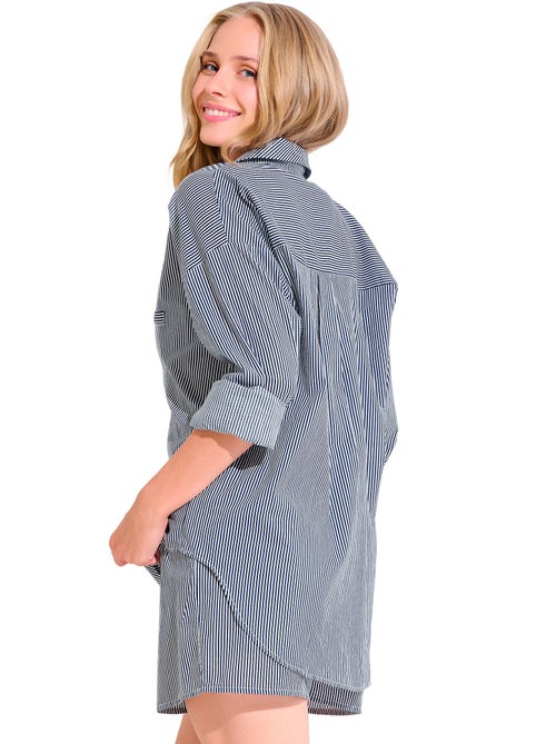 Chemise estivale manches longues LASCARI - Kiabi
