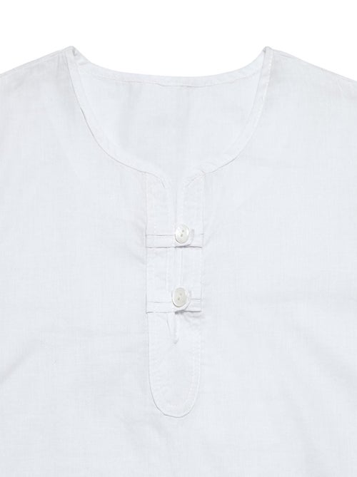 Chemise  Été  - Cérémonie Bohème  ROBINSON - La Faute à Voltaire - Kiabi