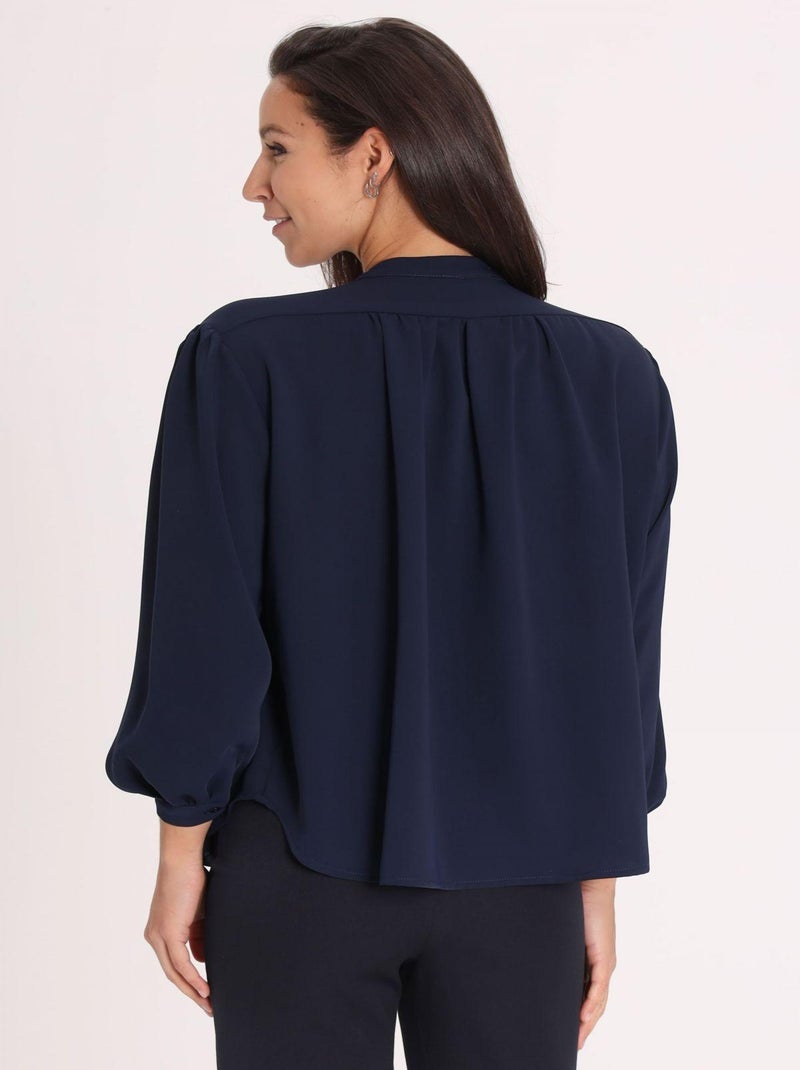 Chemise EULALIE Navy Chemise rond Bleu marine - Kiabi