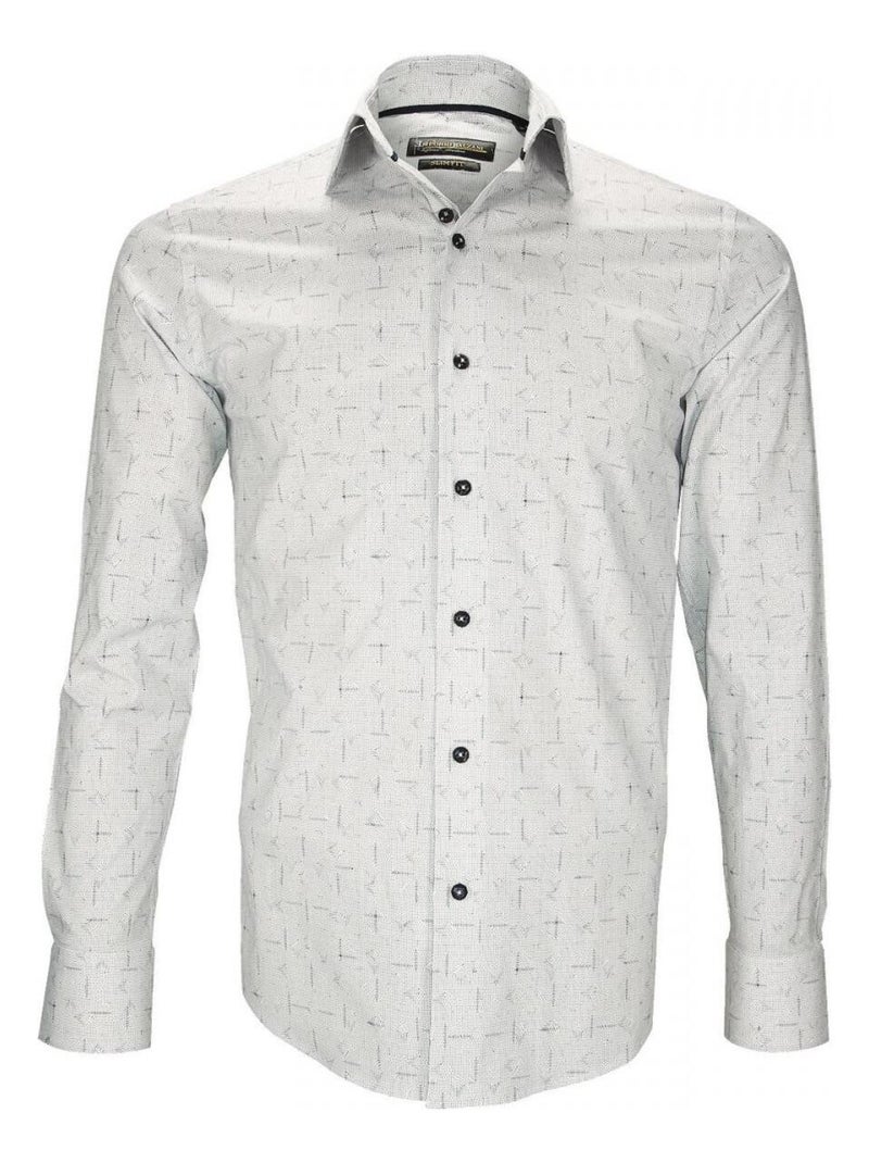 Chemise fantaisie REGGIO Blanc - Kiabi