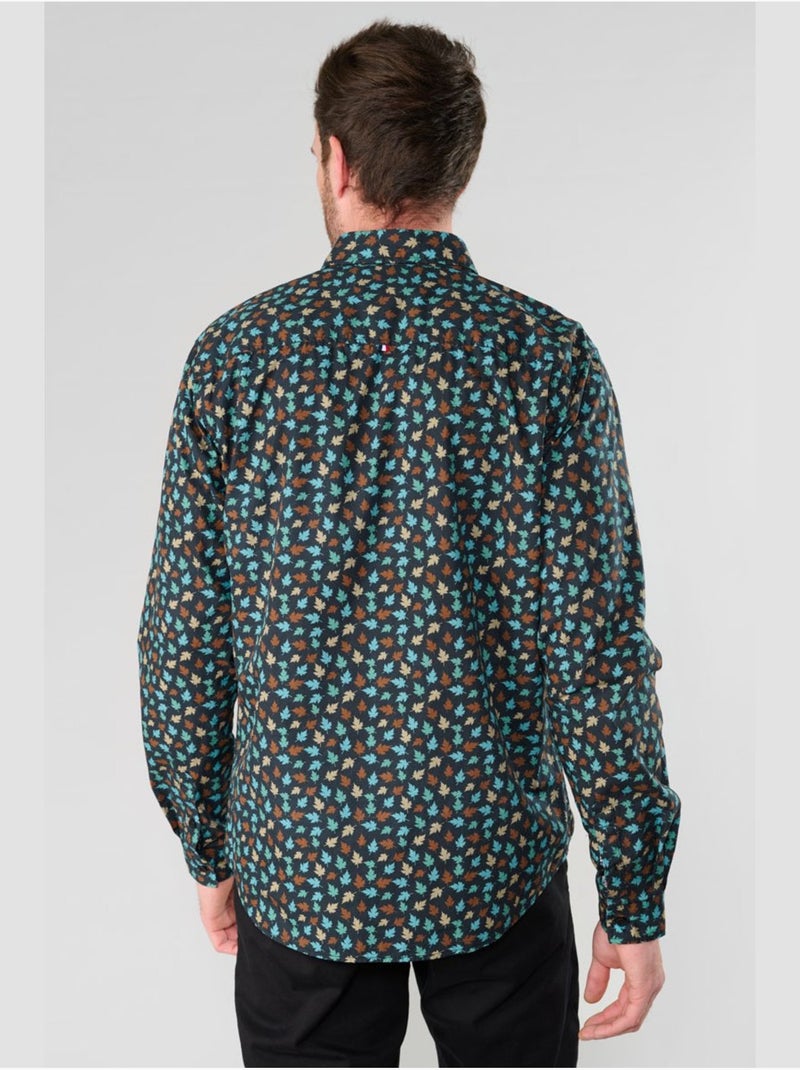 Chemise feal 'le temps des cerises' Noir - Kiabi