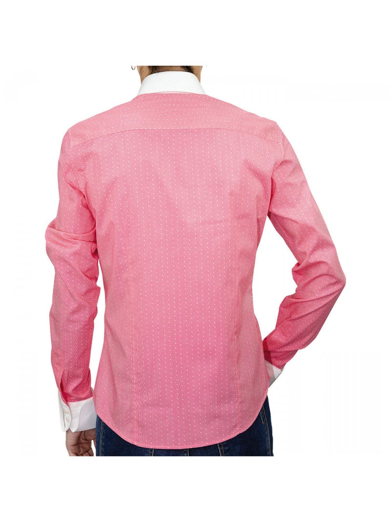 Chemise femme à col blanc coupe cintrée COVENTRY Andrew Mac Allister Parme , 36 Parme - Kiabi