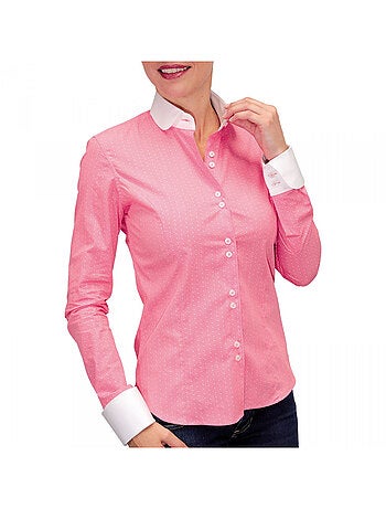Chemise femme à col blanc coupe cintrée COVENTRY Andrew Mac Allister