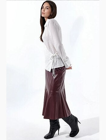Chemise femme à col chemise busem