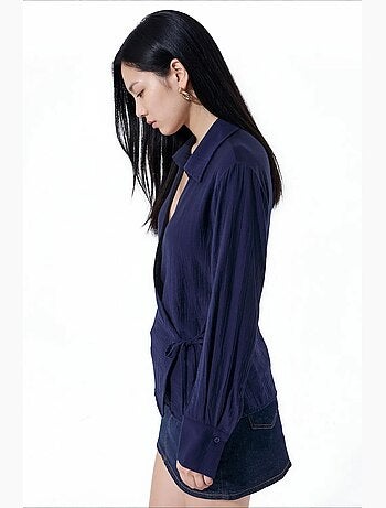 Chemise femme à col chemise busem
