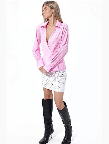 Chemise femme à col chemise busem
