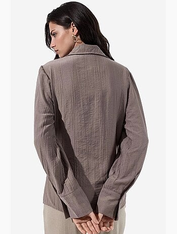 Chemise femme à col chemise busem
