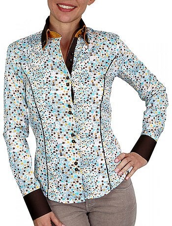 Chemise femme à Courdières coupe cintrée GWENDY Andrew Mac Allister
