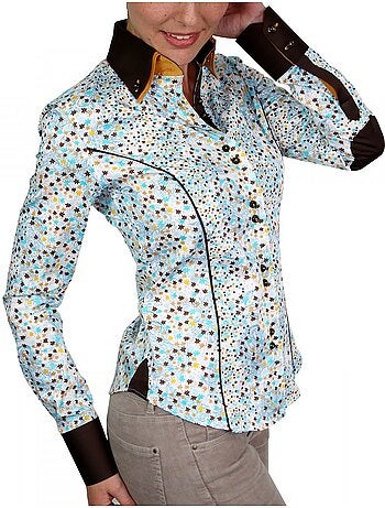 Chemise femme à Courdières coupe cintrée GWENDY Andrew Mac Allister