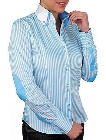 Chemise femme à rayures coupe cintrée BORSALINO Andrew Mac Allister