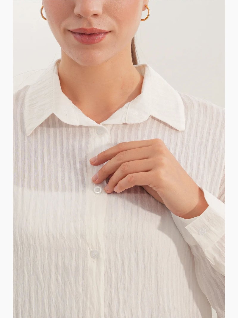 Chemise femme bdart Blanc - Kiabi