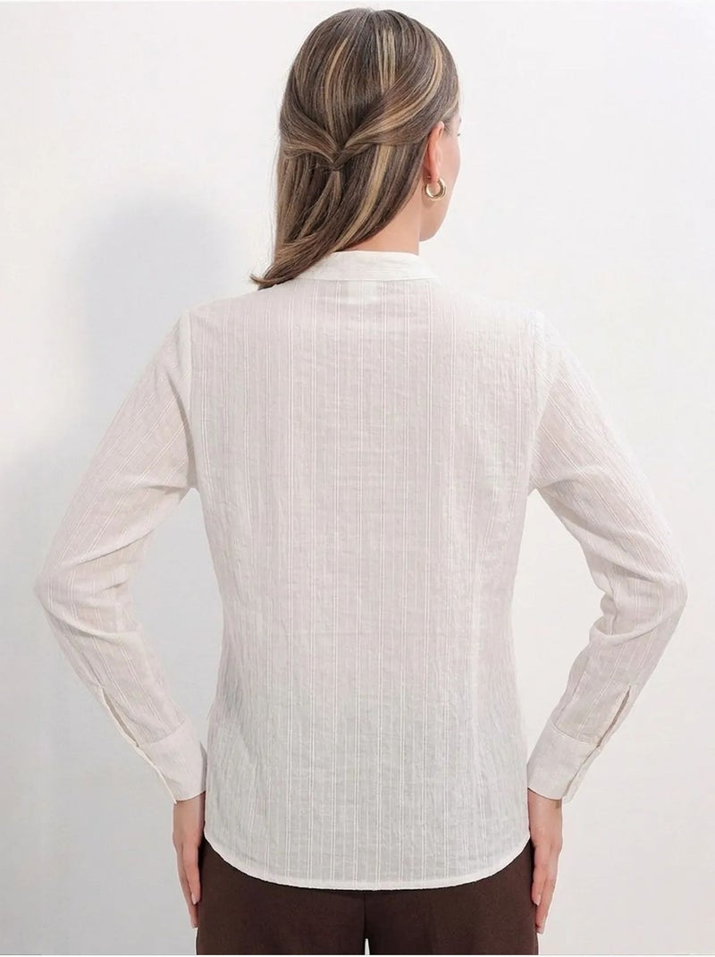 Chemise femme bdart Blanc - Kiabi
