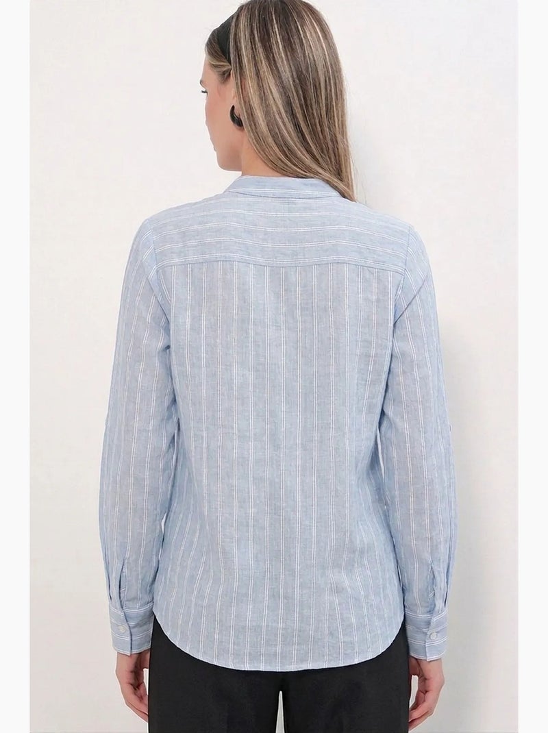 Chemise femme bdart Bleu ciel - Kiabi