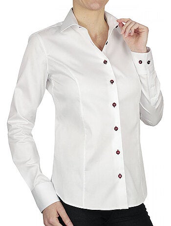 Chemise femme blanche coupe cintrée CITY Andrew Mac Allister