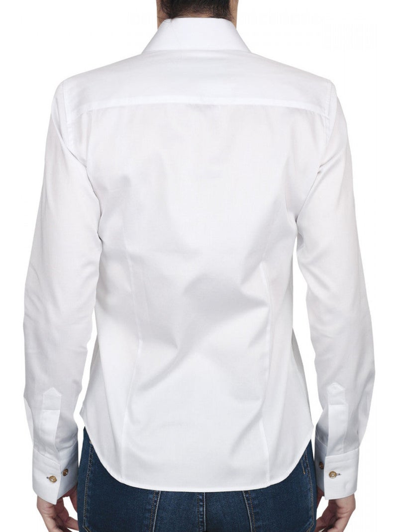 Chemise femme blanche coupe cintrée CITY Andrew Mac Allister Blanc - Kiabi