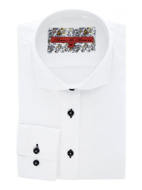 Chemise femme blanche coupe cintrée CITY Andrew Mac Allister - Kiabi